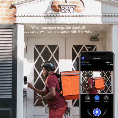 Home Wireless Smart WiFi Doorbell
