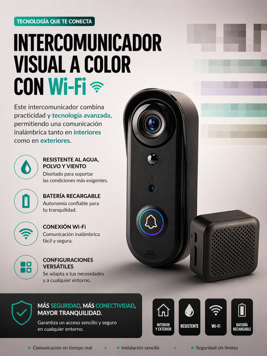 Home Wireless Smart WiFi Doorbell